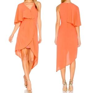 ELLIAT‎ Asymmetric Wrap Midi Dress. Size XS